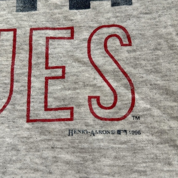 Vintage 1996 Atlanta Braves MLB Distressed Muscle Tank Top - Picture 4 of 8